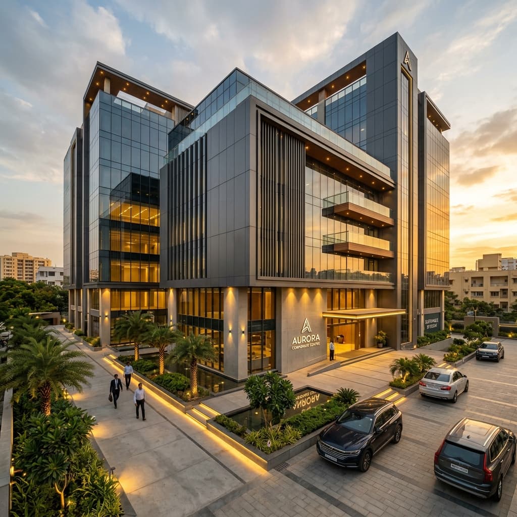 Vijaya Commercial Center Facade